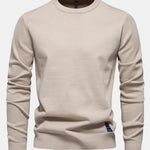 Long Sleeved Crew Neck Sweater