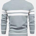 Stripe Crew Neck Sweater