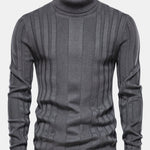 Ribbed Turtle Neck Sweater