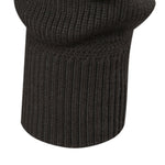 Color Block Zipper Stand Collar Sweater