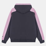 Contrast Slogan Print Hoodie