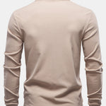 Quarter Zip Long Sleeve T-Shirt