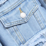 Distressed Denim Jacket