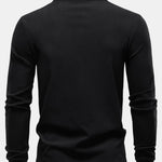 Quarter Zip Long Sleeve T-Shirt