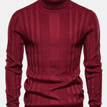 Ribbed Turtle Neck Sweater