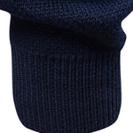 Geometry Jacquard Zipper Stand Collar Sweater