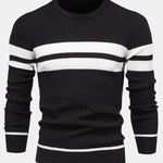 Stripe Crew Neck Sweater