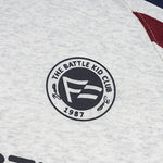 Contrast Slogan Print Hoodie