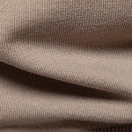 Stripe Knit Zip Up Polo Shirt