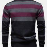 Plaid Crewneck Sweater