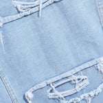 Distressed Denim Jacket