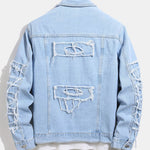Distressed Denim Jacket