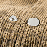 Leaf Print Corduroy Jacket