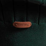 Ribbed Cardigan With Stripe Trim