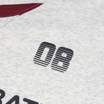 Contrast Slogan Print Hoodie