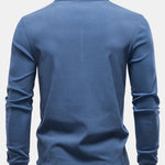 Quarter Zip Long Sleeve T-Shirt