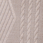 Geometric Jacquard Turtle Neck Sweater
