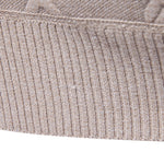 Geometric Jacquard Crewneck Sweater