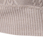 Geometric Jacquard Turtle Neck Sweater