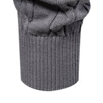 Giraffe Embroidery Twist Jacquard Sweater
