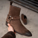Harness | Dark Brown Suede