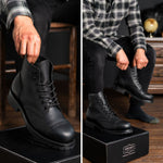 Heritage Captain StormKing® | Black Oil Tan