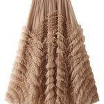 Slimming hip-covering gorgeous cake skirt