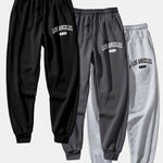 3 Pieces Los Angeles Print Jogger Pants