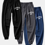 3 Pieces Los Angeles Print Jogger Pants