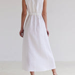 Loose Sleeveless Split-Joint V-Neck Maxi Dresses