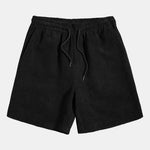 Short Sleeve Corduroy Boxy Shirt & Corduroy Shorts