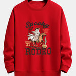 Ghost Cowboy Print Relax Fit Sweatshirt