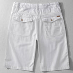Linen Cotton Blend 11" Shorts
