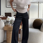 Crewneck Casual Pullover Sweater Vest
