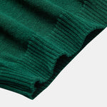 Stripe Knit Polo Shirt