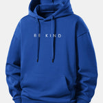 Be Kind Print Relax Fit Hoodie