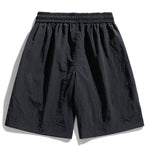 Los Angeles Illustration Bear Print Drop Shoulder Oversize T-Shirt & Patch Pocket Drawstring Shorts