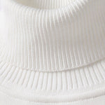 Faux Fur Lined Turtleneck Sweater