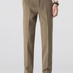 Woolen Straight Leg Trousers