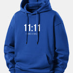 11:11 Print Relax Fit Hoodie