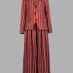 Loose Wide Leg Striped Casual Pants Bottoms Trousers