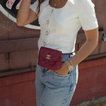 Fashionable for Fall Square Neck Short Sleeve Button Up Jacket