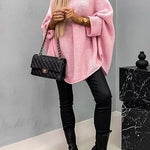 Batwing Sleeves Cozy Overisized Pullover Sweater