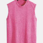 Washed Distressed Tank Top