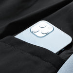 Contrast 2 In 1 Hooded Bomber Jacket