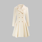 DAMI��� - Classy Double Button Long Sleeve Coat