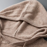 PURE EXTRA-FINE MERINO WOOL LEISURE HOODIE