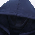 Plush Lined Relax Fit Zip Hoodie