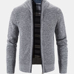 Man Zip Up Sweater