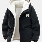 Teddy Corduroy Reversible Hooded Jacket